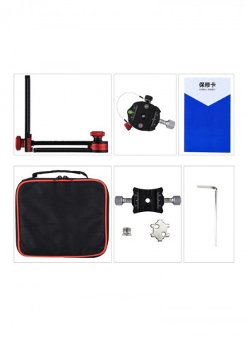 Quick Release Clamp Adapter Black/Red
