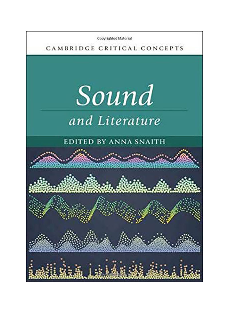 Sound And Literature Hardcover English by Anna Snaith - 2020