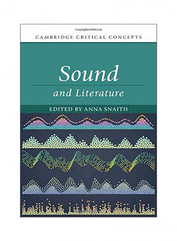 Sound And Literature Hardcover English by Anna Snaith - 2020