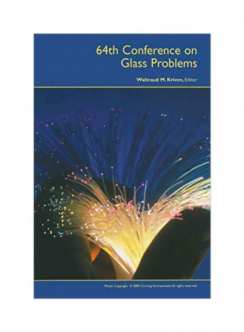 64th Conference On Glass Problems Paperback
