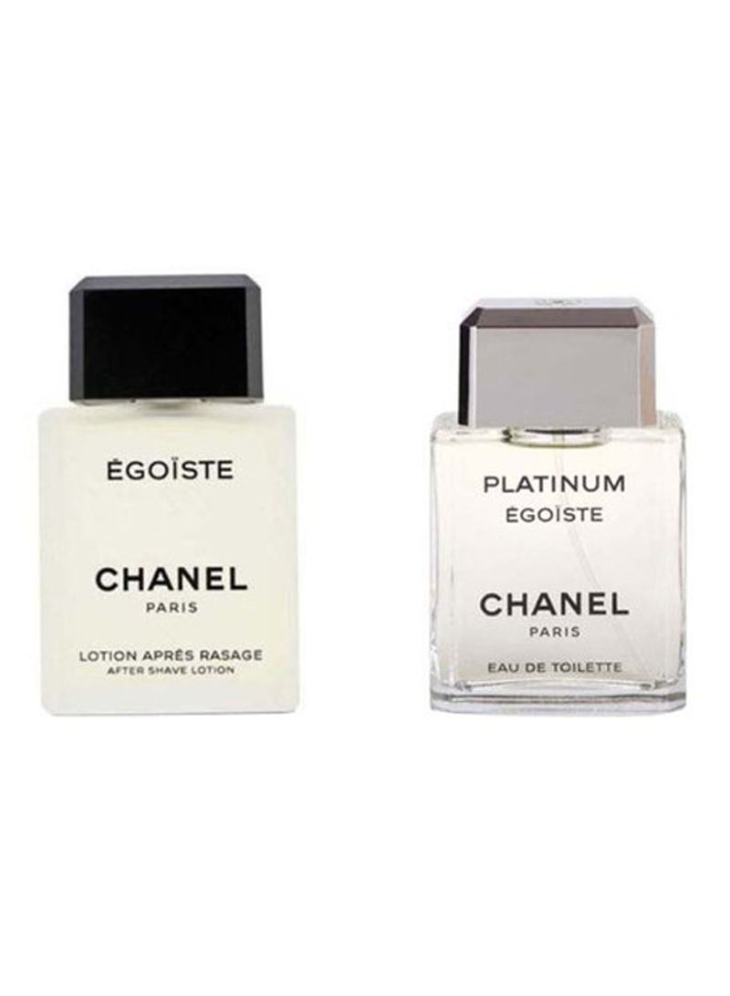 Chanel Bundle Offer Platinum Egoiste EDT 50 ML+ Egoiste After Shave Lotion 100 ML EDT 50 Ml, After Shave Lotion 100ml