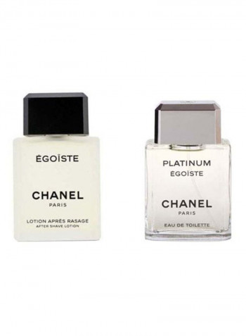عرض مجموعة شانيل مكون من عطر إيجوست بلاتينيوم EDT سعة 50 مل + لوشن بعد الحلاقة إيجوست 100 مل EDT 50 Ml, After Shave Lotion 100مل