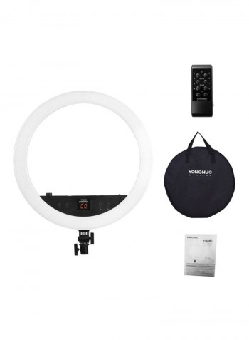 LED Video Ring Studio Light 22inch White/Black