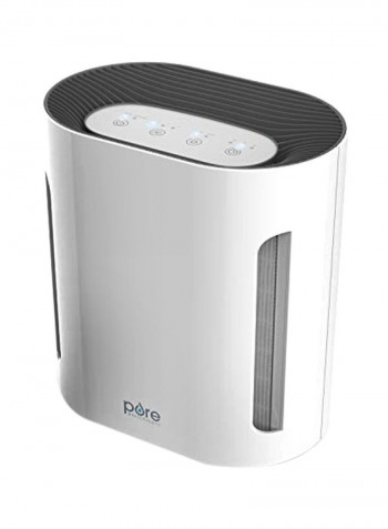 3-Speeds Hepa Air Purifier 60W B01JKDAN2M White/Black