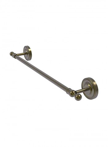 Antique Brass Towel Bar Silver 30inch