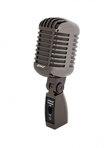 Dynamic Vocal Microphone With XLR Cable PDMICR68BK Black