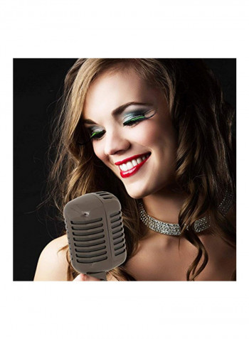 Dynamic Vocal Microphone With XLR Cable PDMICR68BK Black