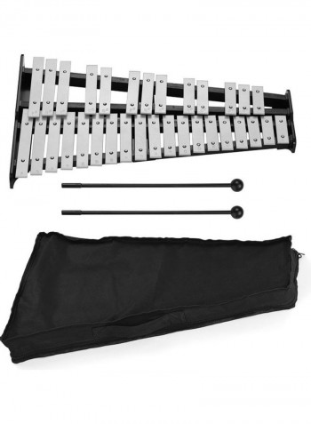 32-Note Xylophone With Mallets And Carrying Bag