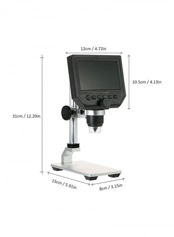 600x LCD Microscope With Stand