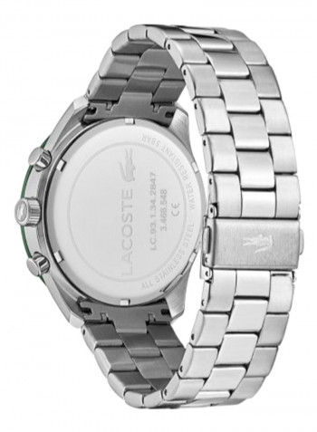 Men's Boston Water Resistance Stainless Steel Chronograph Watch 2011080