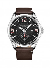 Men's Casual Leather Quartz Analog Wrist Watch 3934.1