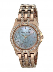 Women's Stainless Steel Strap Crystal Dress Watch AK3654MPRG