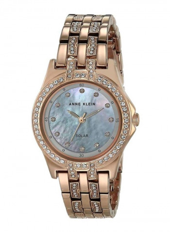Women's Stainless Steel Strap Crystal Dress Watch AK3654MPRG
