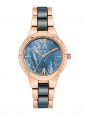 Women's Water Resistance Ceramic Analog Watch AK3758NVRG