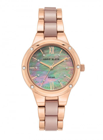 Women's Water Resistance Ceramic Analog Watch AK3758TPRG