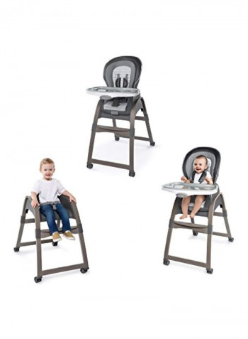 3-In-1 Wooden High Chair