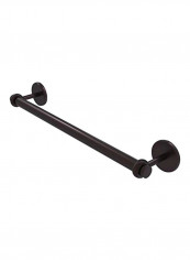 Satellite Orbit Two Twist Detail Towel Bar Brown 30inch
