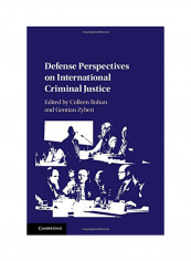 Defense Perspectives On International Criminal Justice Hardcover