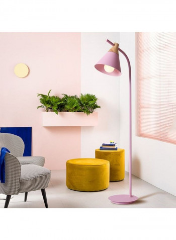Macaron Floor Vertical Table Lamp Pink 58 x 35 x 21centimeter