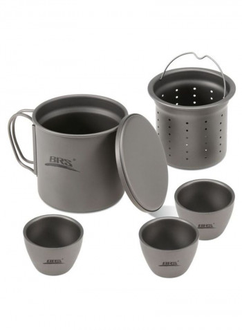 6-Piece Outdoor Camping Utensil Set 80 x 80ملليمتر