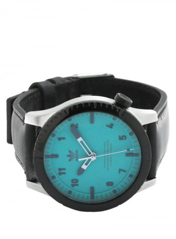 Men's Leather Analog Watch Z06-2960-00