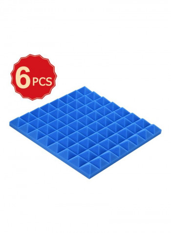 6-Piece Acoustic Foam Panel Set