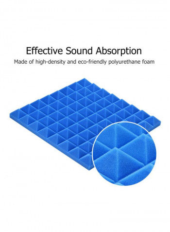 6-Piece Acoustic Foam Panel Set