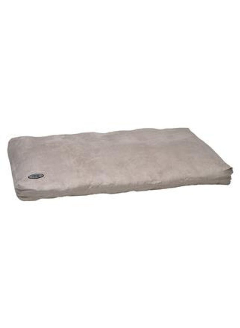 Memory Foam Bed For Dog Beige 120x100centimeter