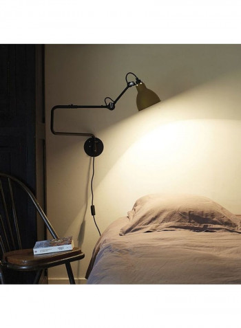 Adjustable Long Swing Arm LED Wall Lamp White