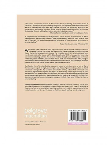 The Changing Face Of American Banking: Deregulation, Reregulation, And The Global Financial System Hardcover