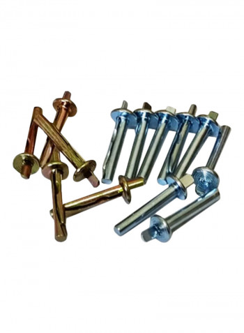 600-Piece Ceiling Anchor Gold 6x40millimeter