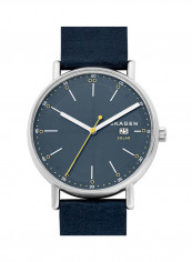 Men's Leather Analog Watch SKW6451