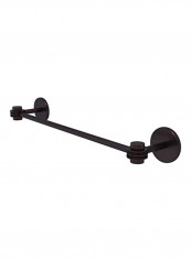 Orbit One Collection Brass Towel Bar Brown 24inch
