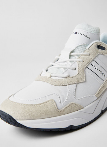 Premium Leather Sneakers White