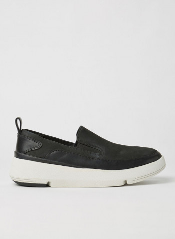 Tri Flash Step Slip-Ons Black