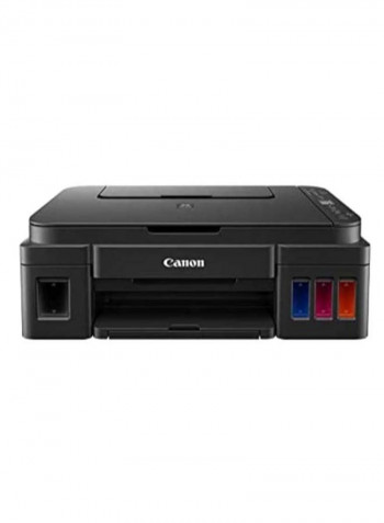 Pixma G3411 All-In-One Printer With Print/Copy/Scan/WiFi Function Black