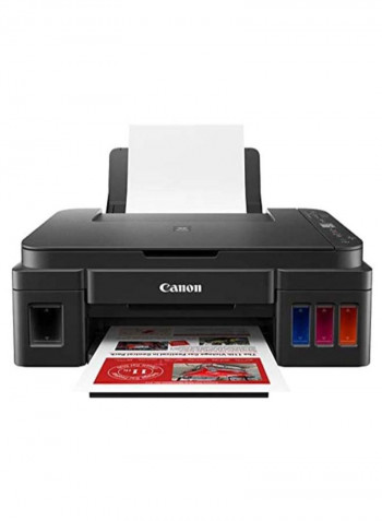 Pixma G3411 All-In-One Printer With Print/Copy/Scan/WiFi Function Black