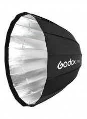 Deep Lightweight Parabolic Softbox Mount Adapter Ring For Various Brands Black