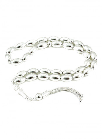 Silver Prayer Beads