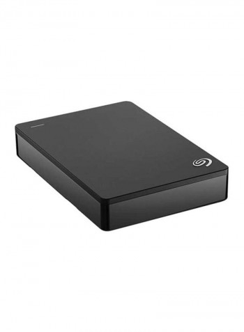 Backup Plus Slim Portable External Hard Drive 4TB Black