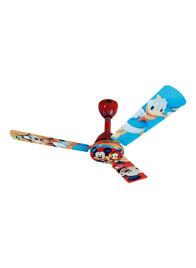 Mickey Mouse Printed Ceiling Fan 65 W 250902 Multicolour