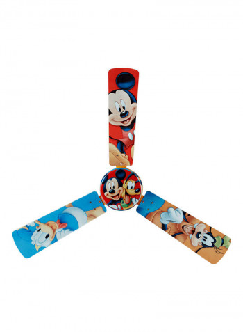 Mickey Mouse Printed Ceiling Fan 65 W 250902 Multicolour