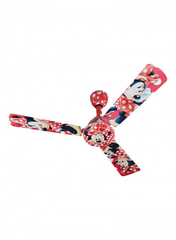 Minnie Mouse Printed Ceiling Fan 65 W 250910 Multicolour