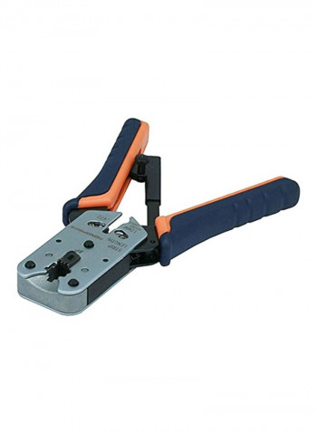 3-Ways Modular Plug Crimps Blue/Grey/Orange 10.4x4.1x1.1inch