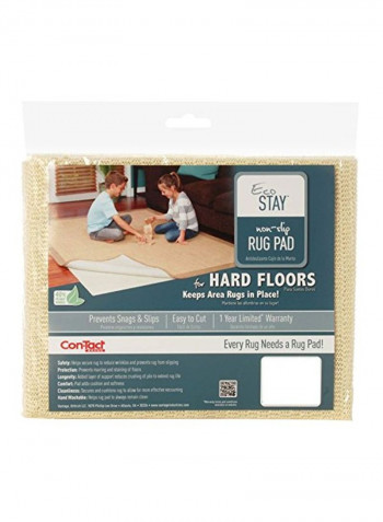 Non-Slip Area Rug Pad Beige 8x10feet