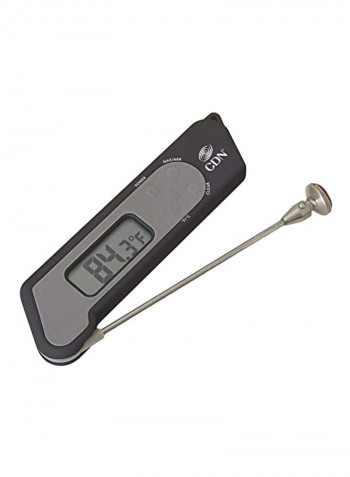 Thermocouple Surface Grill Thermometer Black/Silver 6.75x 2x0.75inch