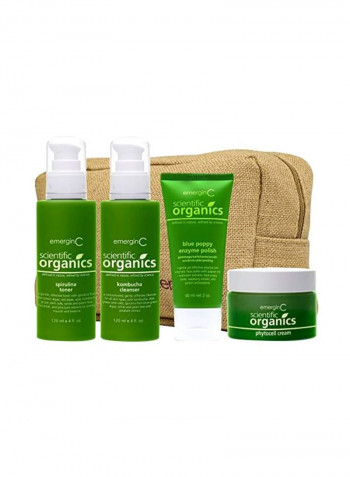 Scientific Organics Natural Skin Care Travel Set