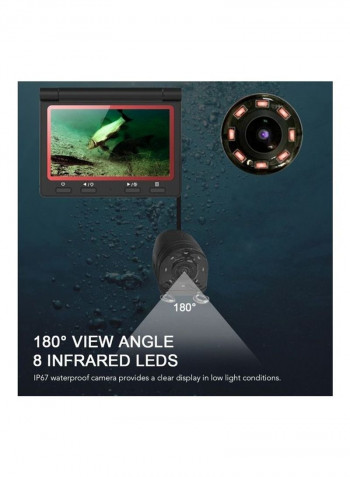 Monitor Fish Finder Underwater Fishing Camera 18x14.5x10cm
