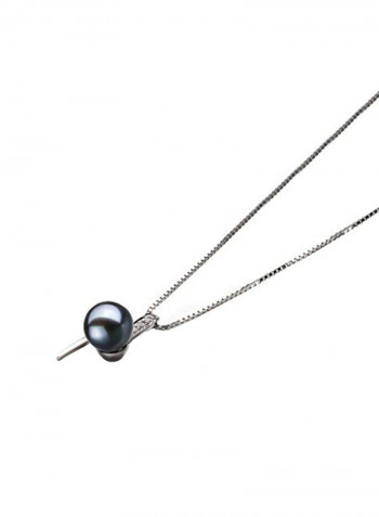 Sterling Silver Metal Pendant Necklace