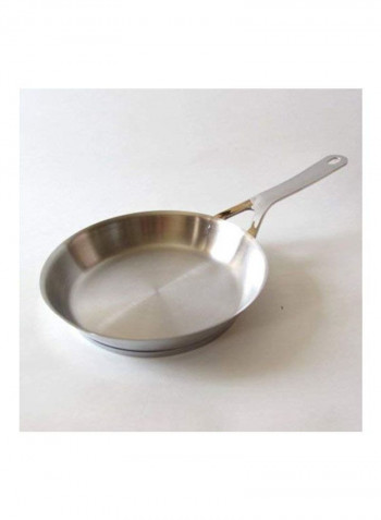Stainless Steel Frying Pan Silver 20inch